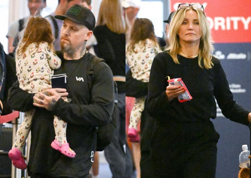 Destinacija nepoznata: Cameron Diaz i Benji Madden s kćerkicom pobjegli na odmor