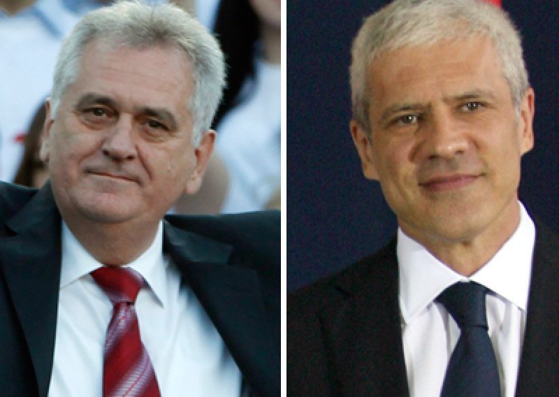 Serbian presidential candidates challenge one another in TV duel