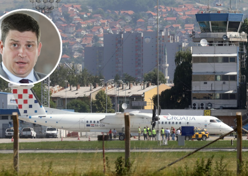 [VIDEO/FOTO] Zrakoplov Croatia Airlinesa za Sarajevo ipak nije propucan, oglasilo se tužiteljstvo, ali i Butković