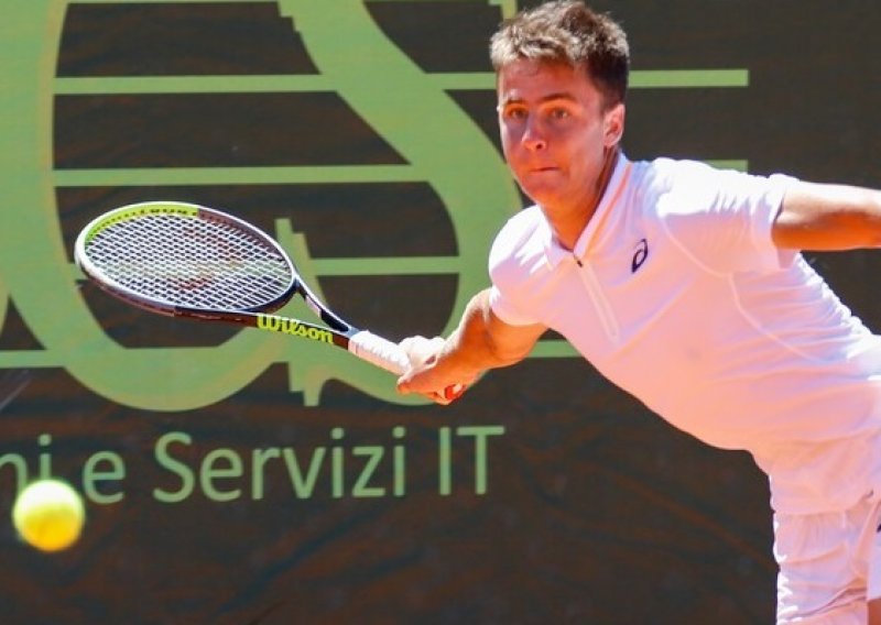Duje Ajduković zaustavljen u zadnjem kolu kvalifikacija Wimbledona; bio je blizu, ali nije išlo...