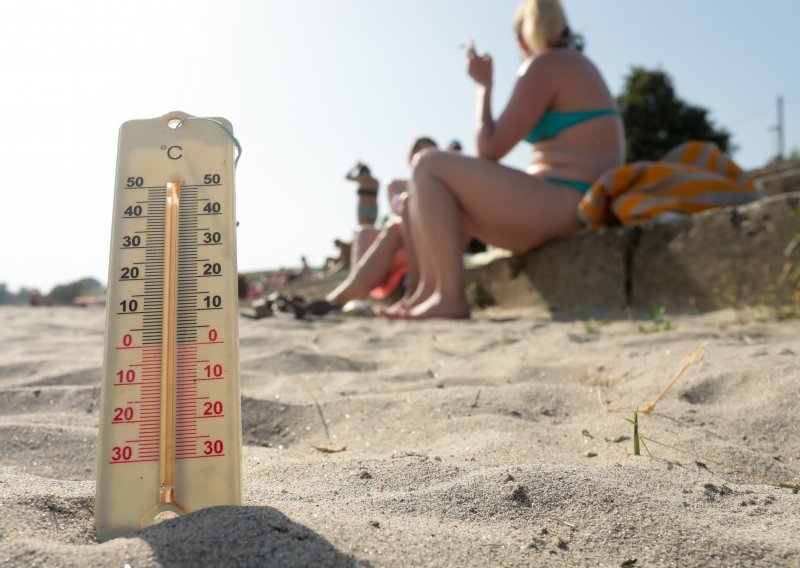 Vrhunac je toplinskog vala: Velika opasnost u šest gradova, navečer mogući pljuskovi