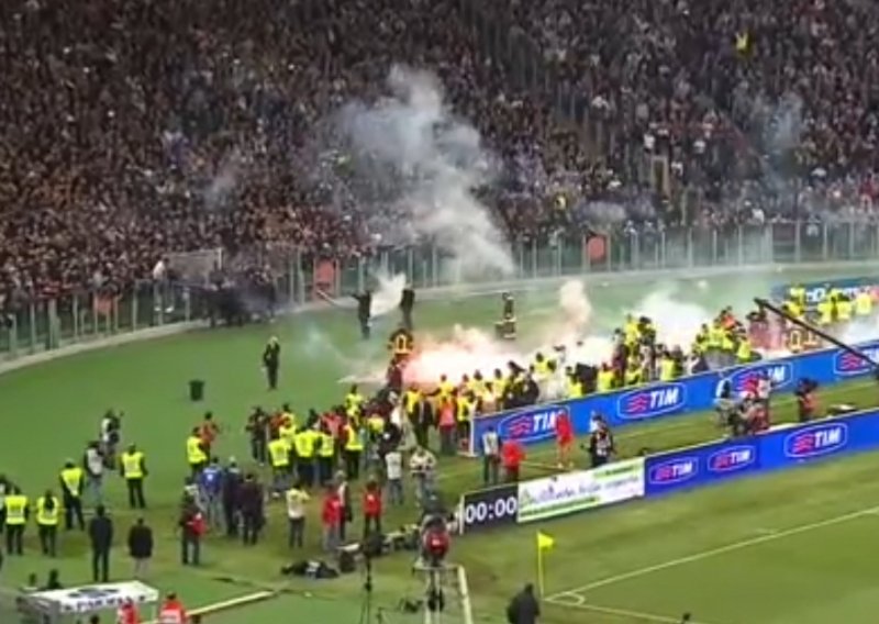 Pucnjevi, kaos... Ludnica u Rimu uoči finala kupa