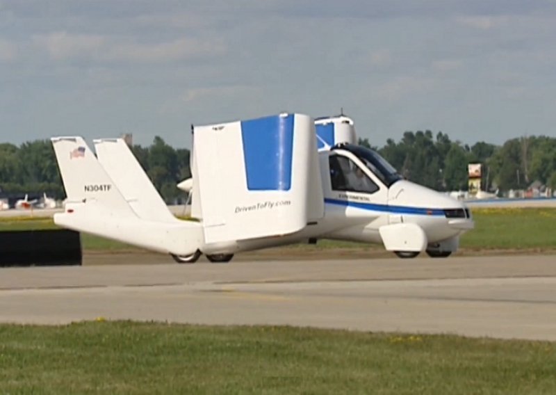 Je li Terrafugia leteći auto ili avion za po cesti?