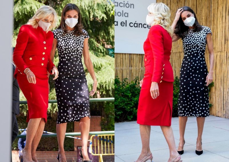 Ljubiteljice slingback cipela: Kraljica Letizia i Jill Biden odmjerile modne snage