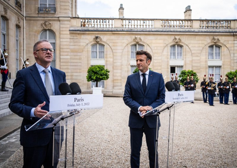 U Pariz stigao novi australski premijer, on i Macron nastoje obnoviti odnose dviju država