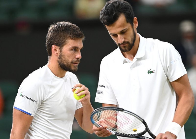 Mate Pavić i Nikola Mektić nakon dva sata borbe prošli u 3. kolo Wimbledona; bespotrebno su izgubili set...