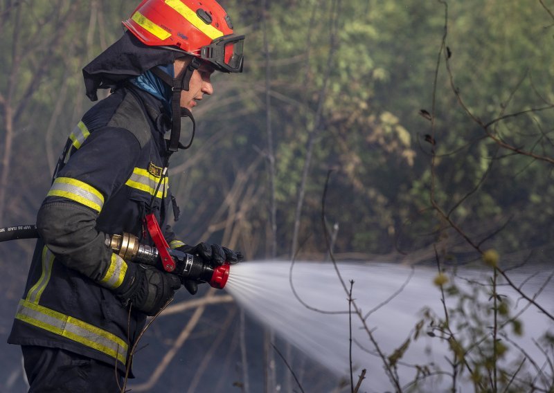 Zračne snage uskaču u gašanje požara hrastove šume na području Rajića