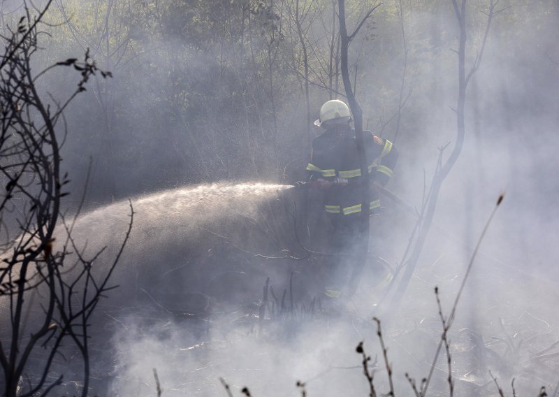 Novi požar na Lećevici, gasi ga 30 vatrogasaca, traže pomoć kanadera