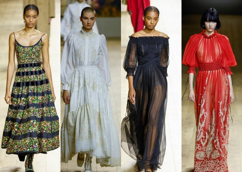 Elegantan i privlačan povratak tradiciji: Ako itko može tako profinjeno spojiti motive narodne nošnje i visoku modu, onda je to Dior