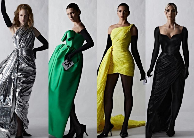 Novo iznenađenje iz Balenciage: Modnom pistom prošetale Kim Kardashian, Dua Lipa i Nicole Kidman
