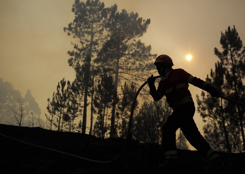 [FOTO] Toplinski val u Portugalu: Trenutno gori čak 36 šumskih požara, tisuću vatrogasaca bori se s vatrom