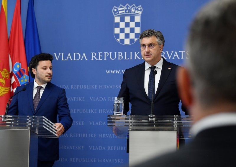 Plenković primio Abazovića: Crna Gora najbolja u procesu pristupa u EU