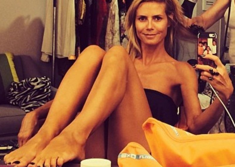 Heidi Klum je i bez trunke šminke na licu predivna