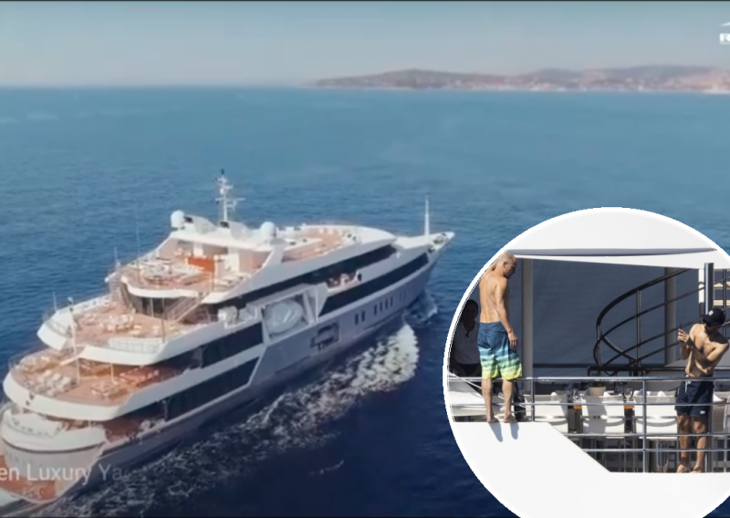 [FOTO/VIDEO] Zavirite u unutrašnjost luksuzne jahte kojom slavna holivudska ekipa plovi Jadranom, a čiji tjedni najam stoji gotovo pola milijuna eura