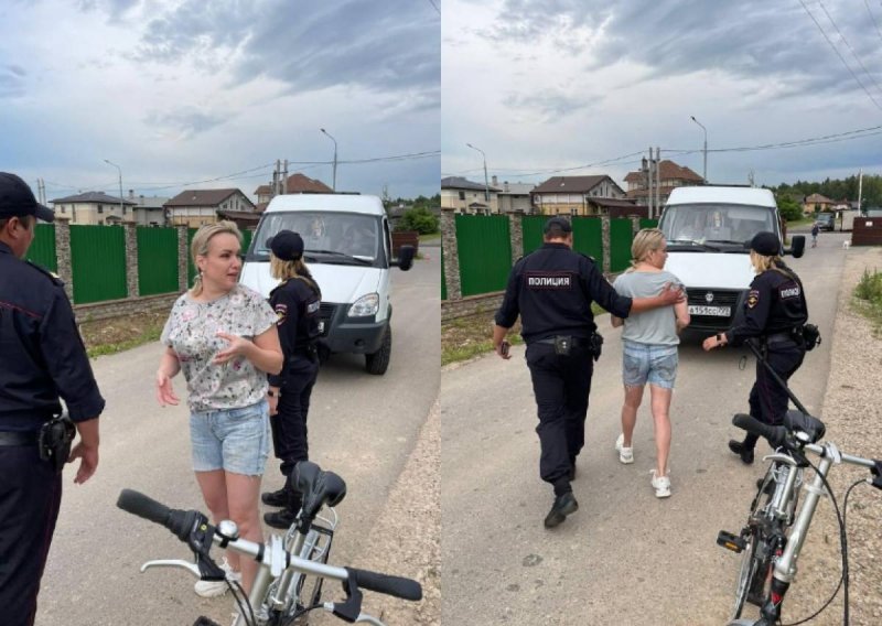 Opet uhićena ruska novinarka Marina Ovsjanikova koja je Putina nazvala ubojicom
