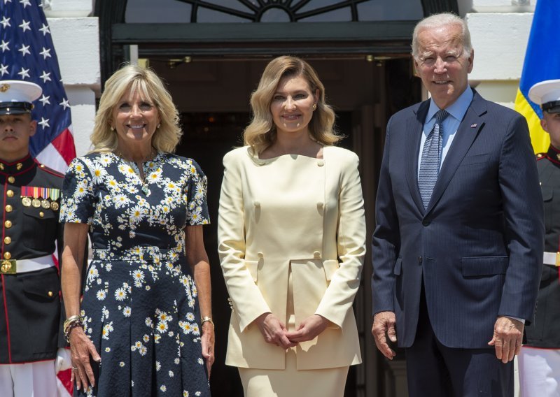 [FOTO/VIDEO] Prva dama Ukrajine stigla u posjet Bijeloj kući, pogledajte kako su je ugostili Jill i Joe Biden