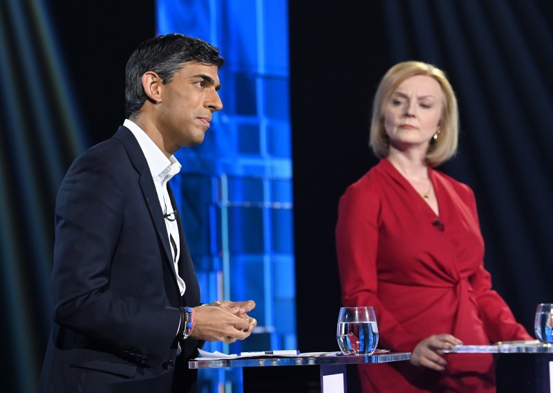 Jedno od njih dvoje bit će na čelu britanske Vlade: Rishi Sunak i Liz Truss jedini preostali kandidati za premijera