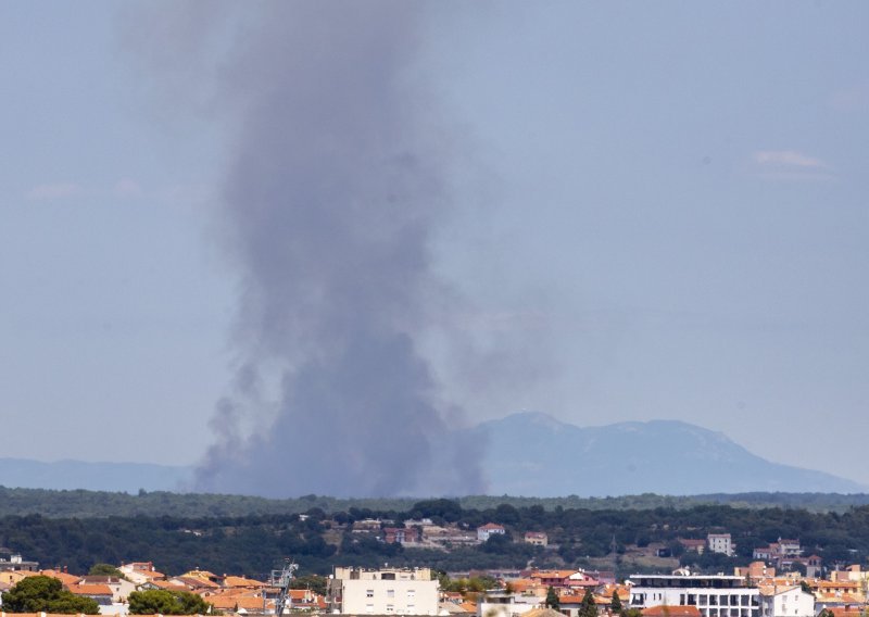 [VIDEO] Vatra ne miruje ni u Hrvatskoj: U tijeku gašenje četiri požara u Istri, gorjelo i na Hvaru