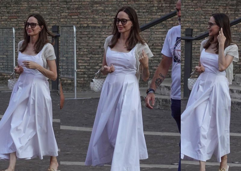 Još jedan razlog zašto se bijelu haljinu isplati imati u garderobi: Angelina Jolie izgleda poput prave dame