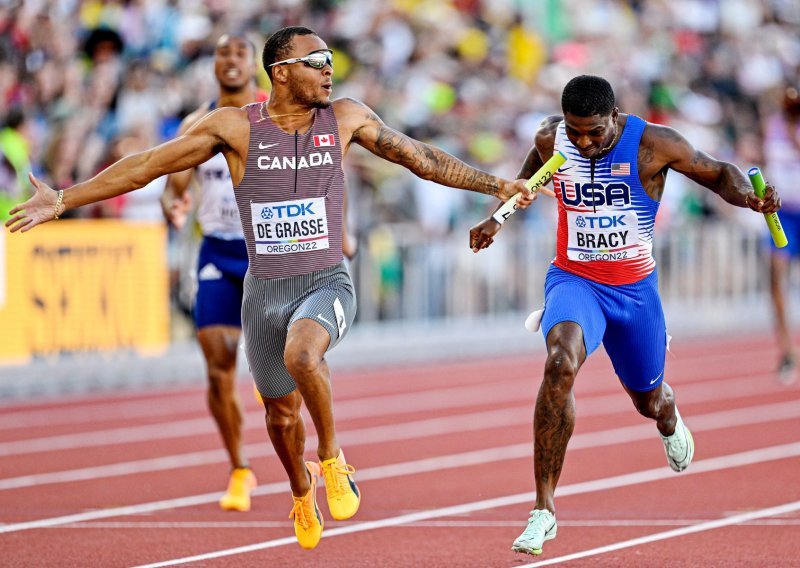 Iznenađenja u utrkama štafeta 4x100 metara; Amerikanci pogriješili u zadnjoj izmjeni, Jamajčanke ostale bez zlata zbog četiri stotinke