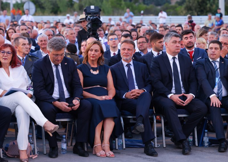 Počela svečanost otvorenja Pelješkog mosta