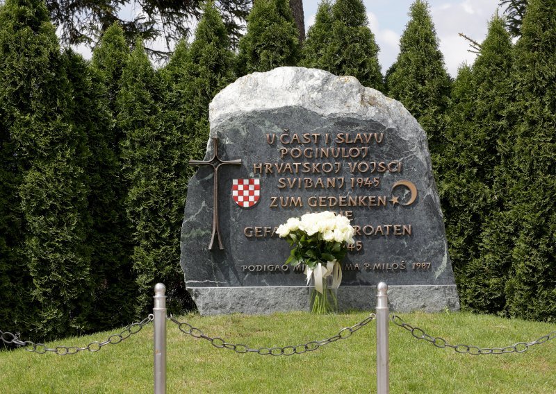 Grlić Radman zatražio da se vrati grb na spomen-kamen na Bleiburgu