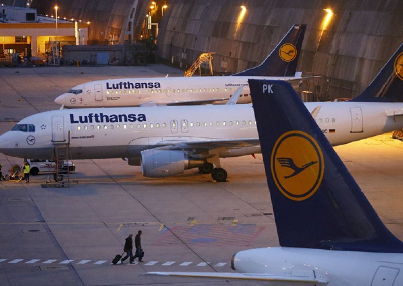 Lufthansa otkazala 876 letova zbog štrajka pilota u srijedu