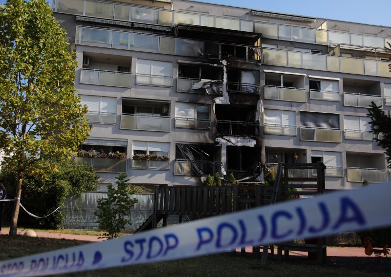 Požar zgrade u Zagrebu izazvao je nepoznati počinitelj