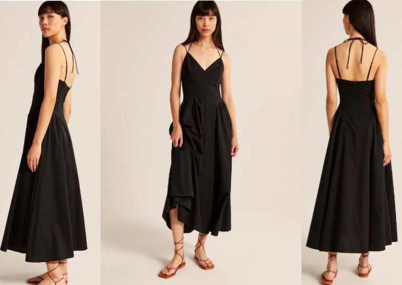 Haljina koju baš svi žele ovog ljeta: Jednostavna, a tako efektna, ova kreacija dokaz je da crne haljine baš nikad ne izlaze iz mode
