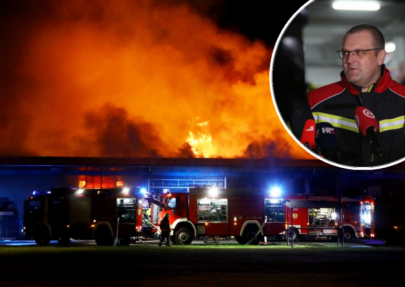 [FOTO/VIDEO] Zapovjednik zagrebačkih vatrogasaca: Ovo je bio jedan od većih požara u Zagrebu, srećom nitko nije ozlijeđen