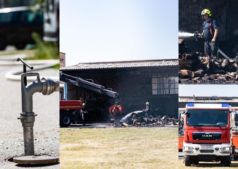 [FOTO/VIDEO] Pogledajte kako izgleda spaljeno skladište nakon velikog požara u Zagrebu