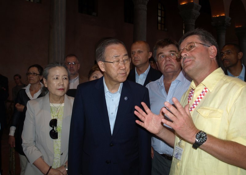 Ban Ki-moon oduševljen Hrvatskom, kušat će istarske delicije