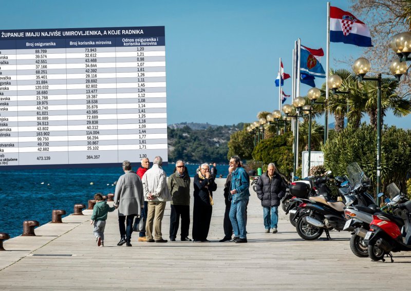 Zemlja staraca: U jednoj hrvatskoj županiji već je više umirovljenika nego radnika, slom mirovinskog sustava postaje realna prijetnja