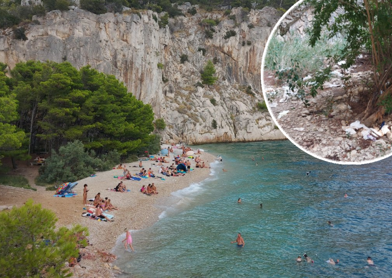 [FOTO/VIDEO] Posjetili smo razvikanu FKK plažu Nugal u Makarskoj i ostali u šoku. Zaobiđite je u širokom luku