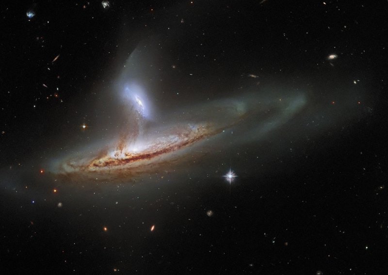 Ovo i nas čeka: Astronomi su snimili sudar dvije galaksije