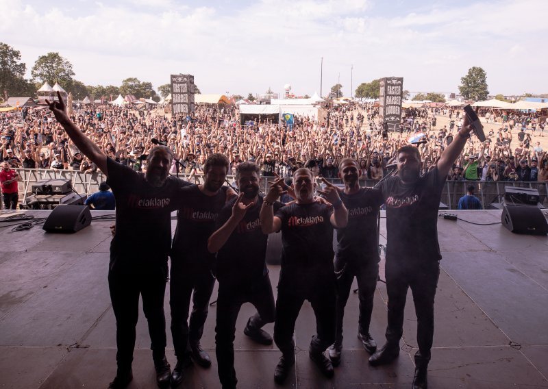 Metaklapa - nesvakidašnji hibrid heavy metala i klape o nastupima na legendarnom festivalu: 'Publika je skandirala, pjevala s nama, a nerijetki su i zaplakali'