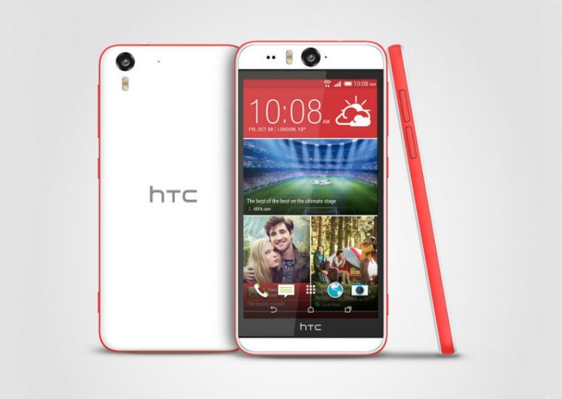 HTC Desire Eye - plastik fantastik sa srcem lava