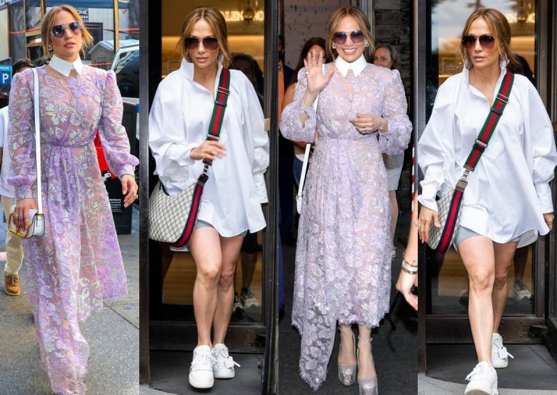 Jennifer Lopez stigla u New York i efektnim stajlinzima ukrala svu pozornost