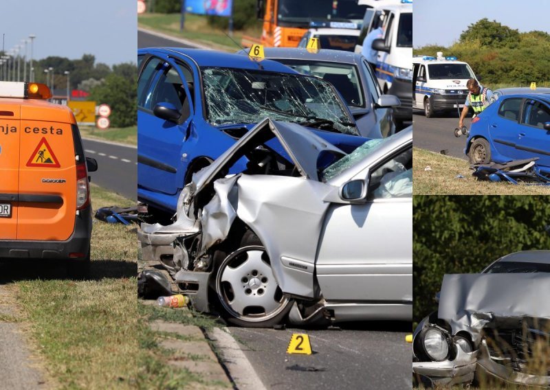 [FOTO/VIDEO] Teška prometna nesreća kod Varaždina: Sudjelovala su tri vozila, a više osoba je ozlijeđeno