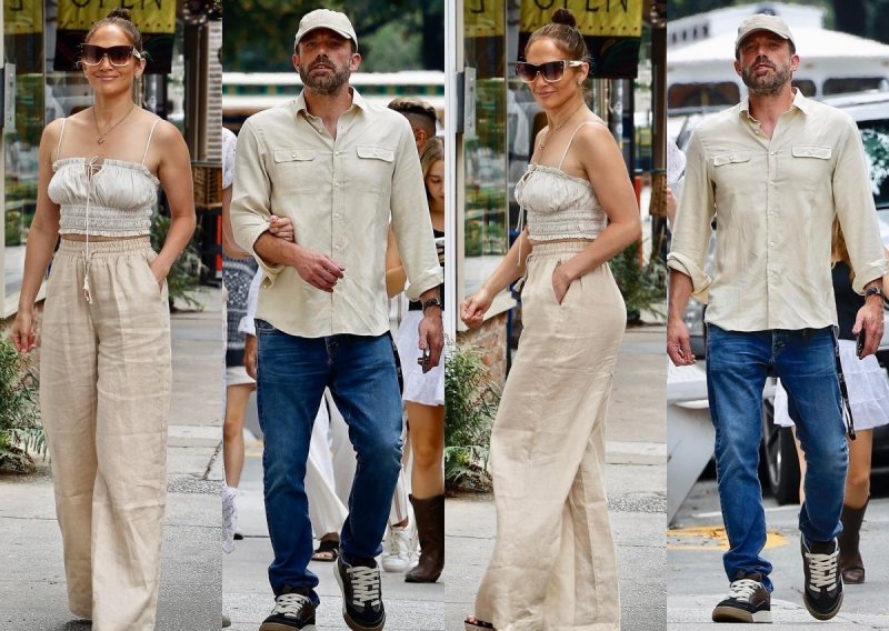 Jennifer Lopez i Ben Affleck modno se uskladili uoči drugog vjenčanja