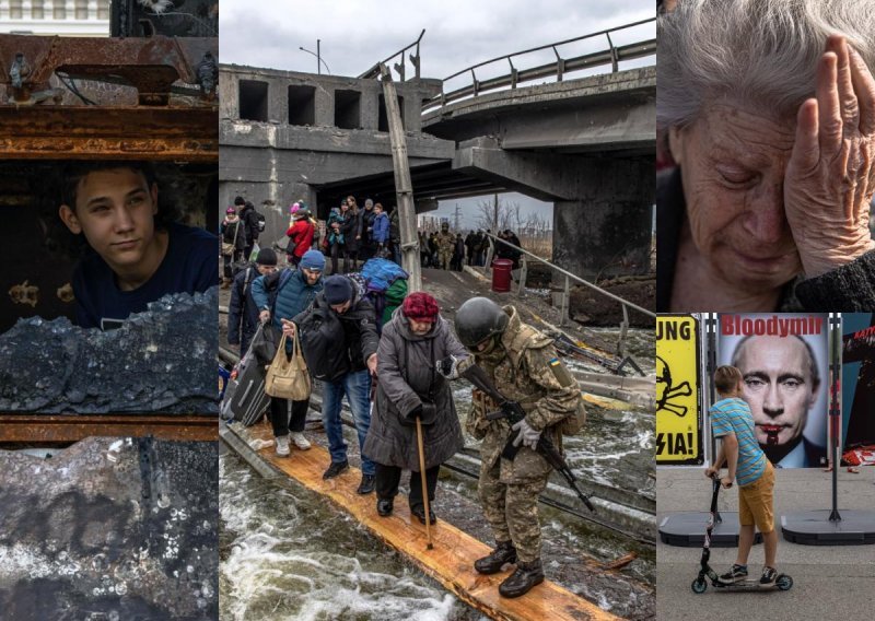[FOTOPRIČA] Šest mjeseci invazije na Ukrajinu u slikama, pogledajte kako izgleda ruska 'denacifikacija'