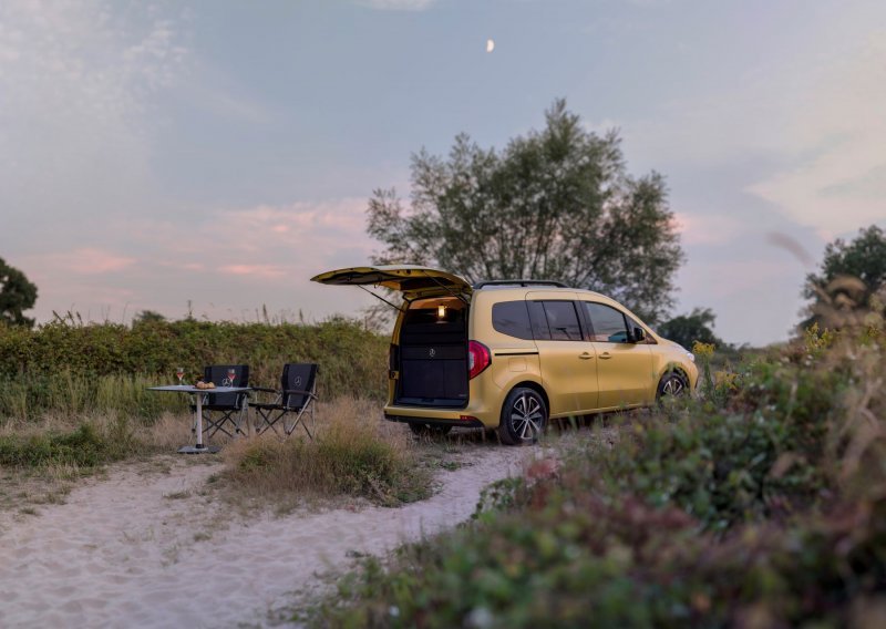 [FOTO] Stiže Mercedes-Benz T-klasa s Marco Polo modulom: Novi adut u segmentu mikro kampera