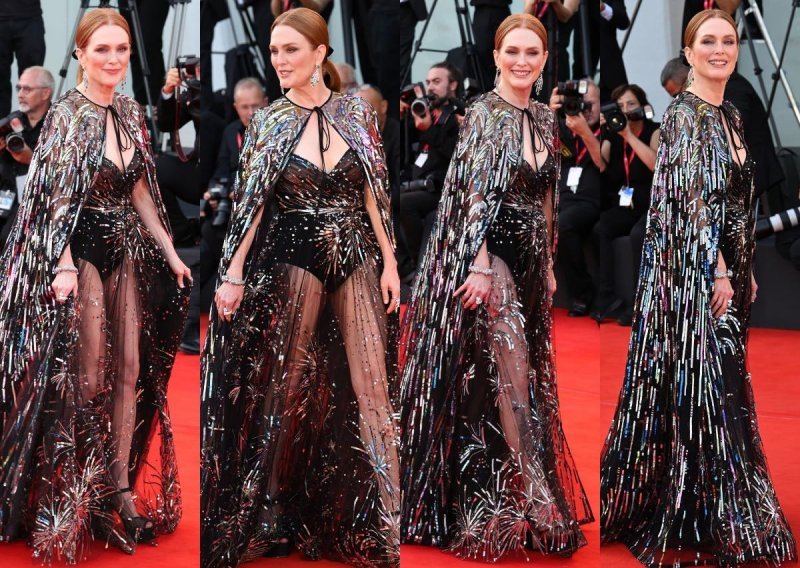U sedmom desetljeću mami uzdahe: Julianne Moore u glamuroznom izdanju pokazala liniju iz snova