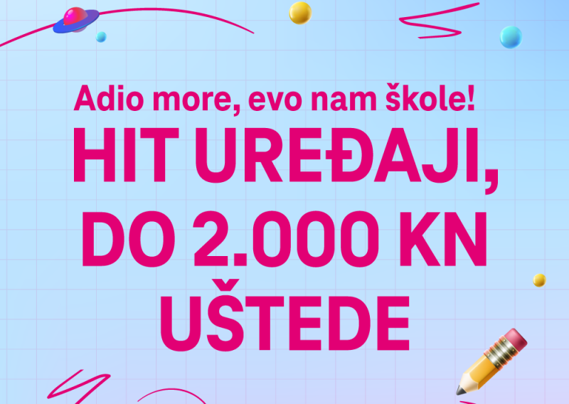 Adio more, evo nam škole: Hrvatski Telekom pripremio odličnu ponudu za roditelje, školarce i studente
