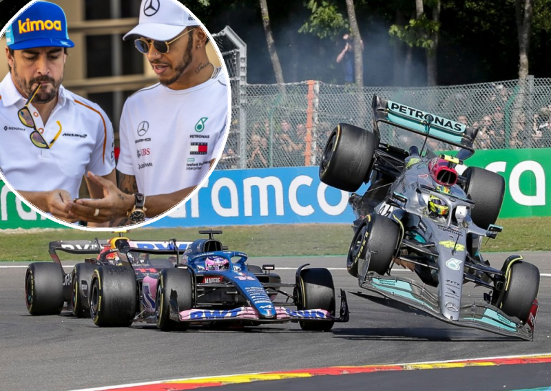 [FOTO] Fernando Alonso nazvao je Lewisa Hamiltona idiotom, a sada mu se javno ispričao: Bilo je to u žaru borbe...