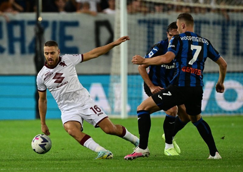 [FOTO] Preporođeni Nikola Vlašić opet je zabio za Torino, ali to nije bilo dovoljno, samo je ublažio poraz 'bikova' kod Atalante