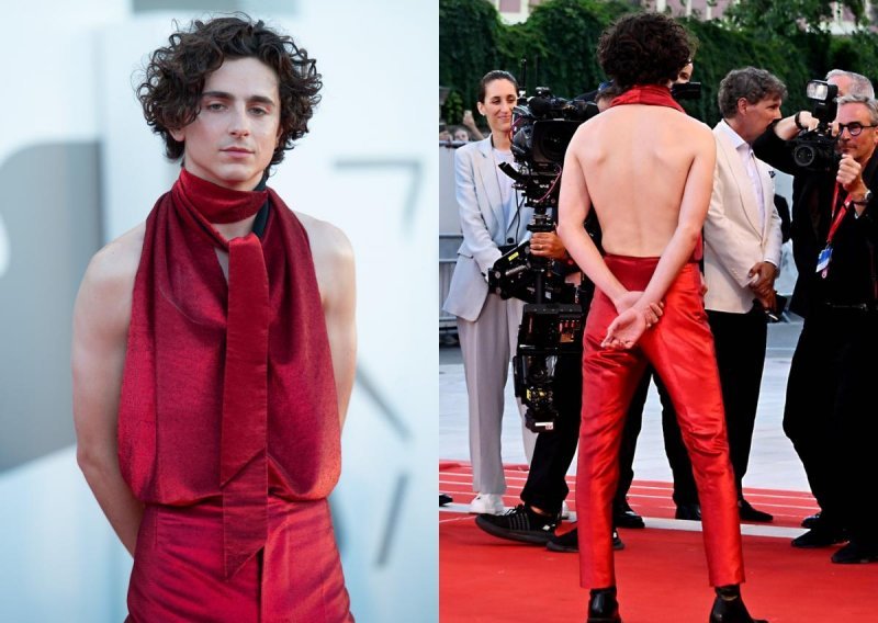 Svojim je stajlingom zasjenio sve žene na crvenom tepihu: Timothee Chalamet u najhrabrijem izdanju do sada