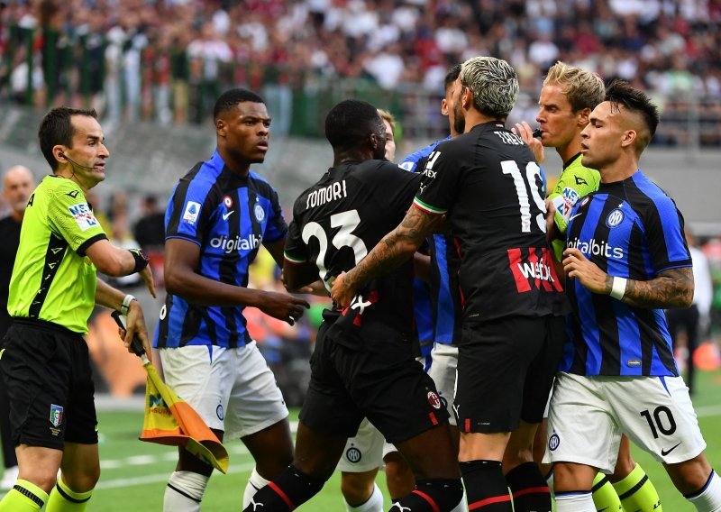 [FOTO] Luda utakmica na San Siru i pet pogodaka; Marcelo Brozović zabio za vodstvo Intera, ali je Milan preokrenuo