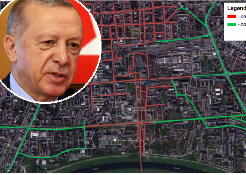 Erdogan stiže u Zagreb, dio grada će biti blokiran. Policija objavila prometnu regulaciju