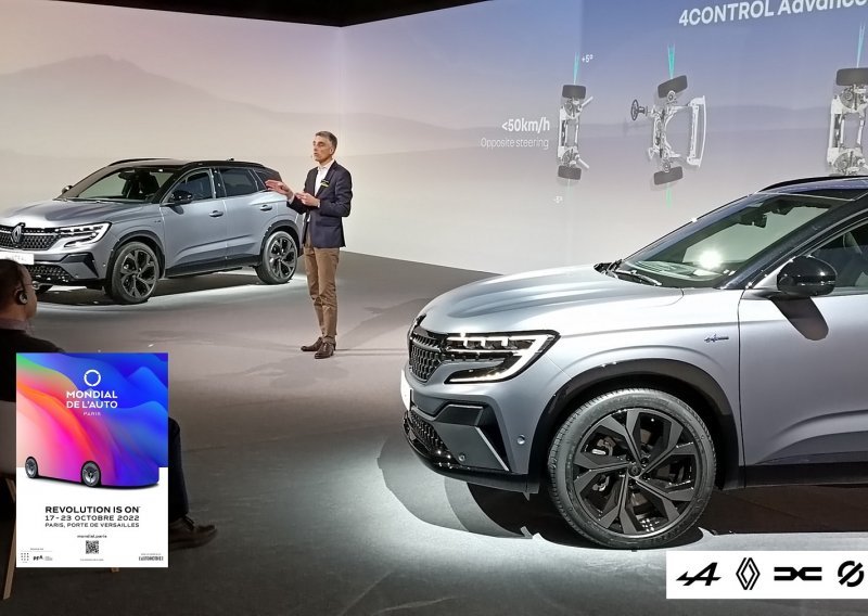 [FOTO] Šest svjetskih premijera Renault Grupe na Pariškom salonu automobila